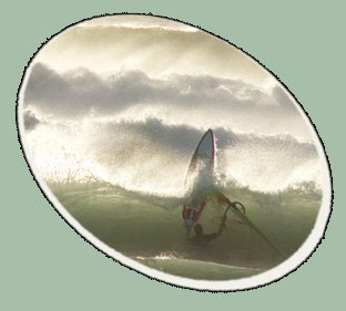windsurfen und surfen in kapstadt